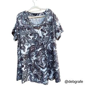 🚨Paisley Print Women's Top